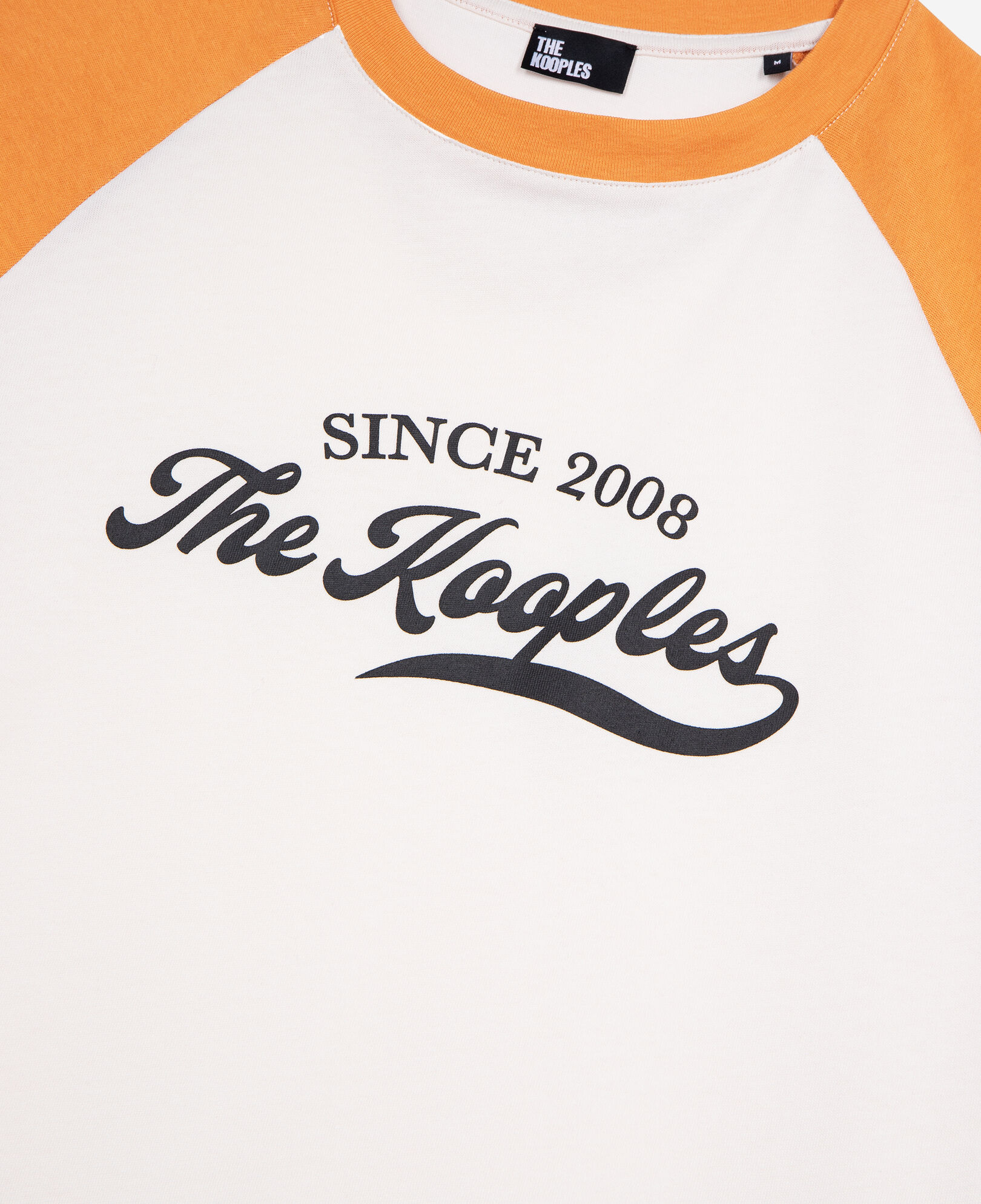 The Kooples HOMME ECRU t-shirt à sérigraphie écru