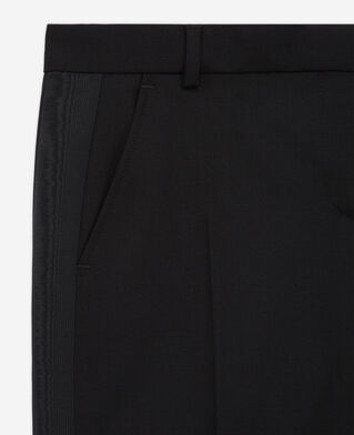 The Kooples FEMME BLACK pantalon en laine noir