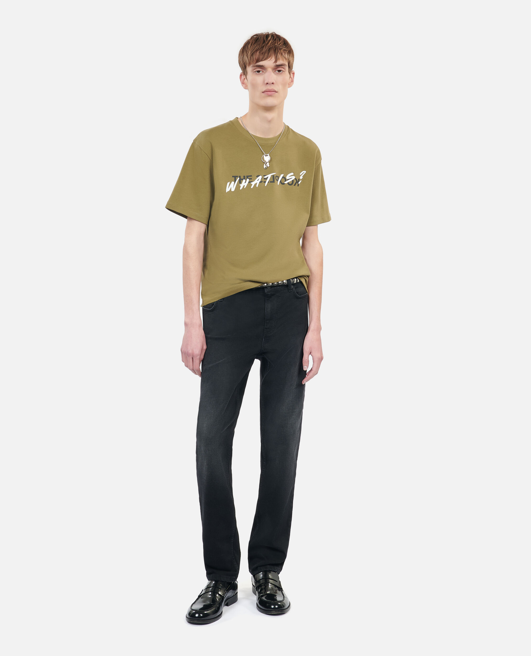 Khaki What is t-shirt, OLIVE, hi-res image number null
