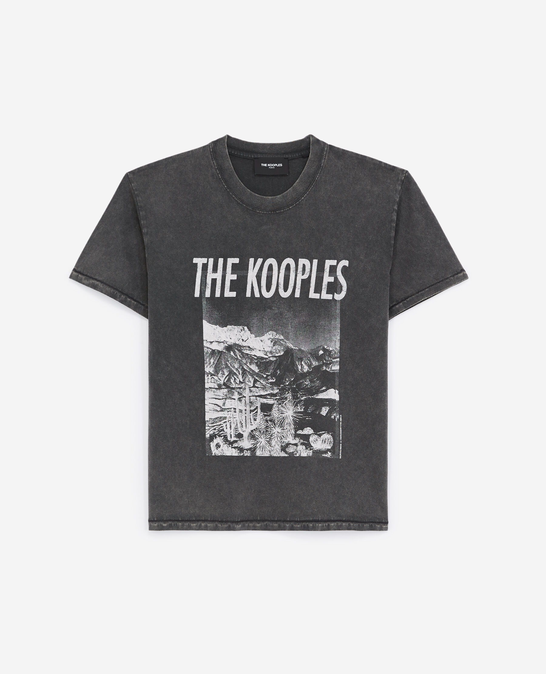 Tee shirt 2025 noir delavé