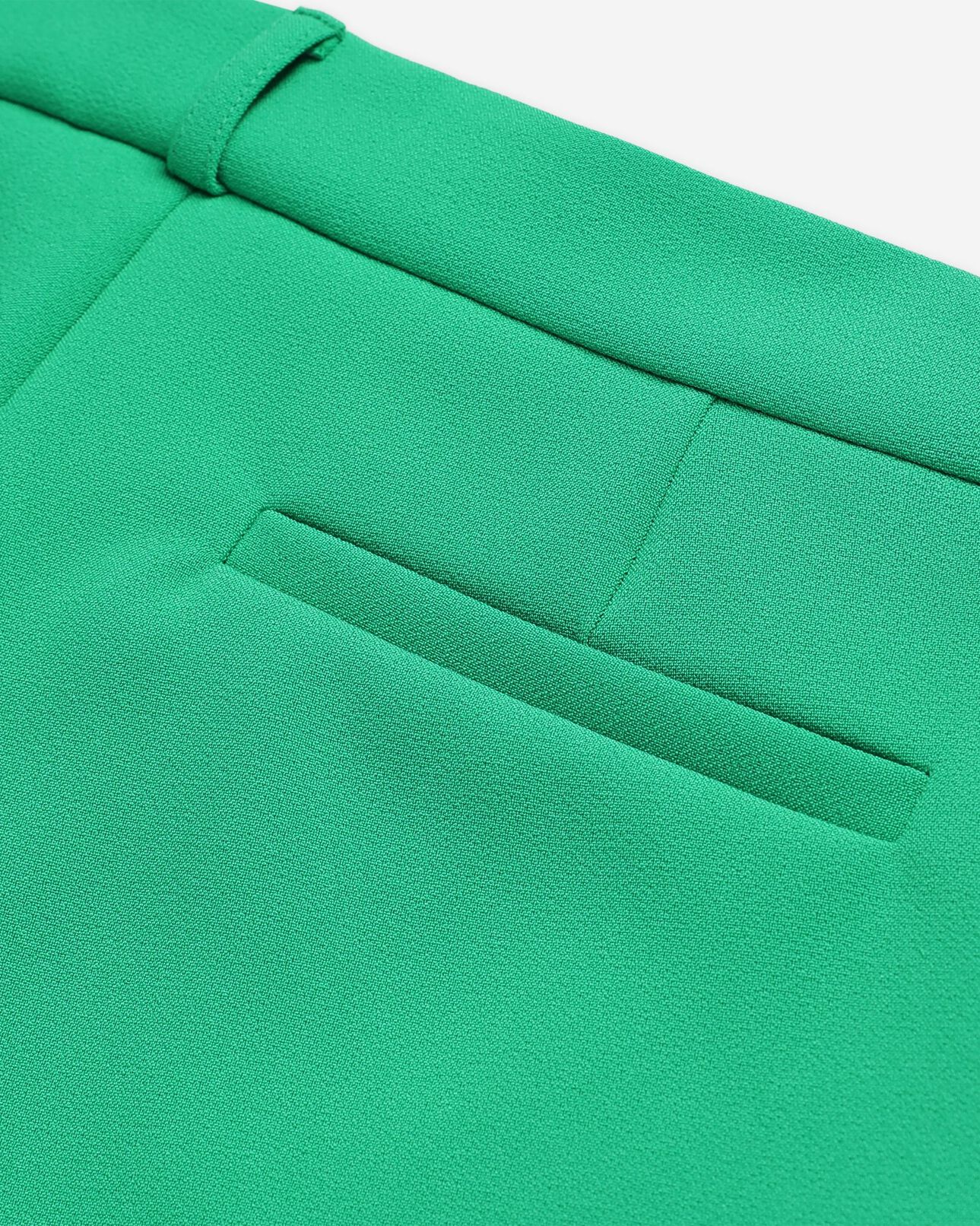 The Kooples FEMME GREEN short tailleur vert en crêpe