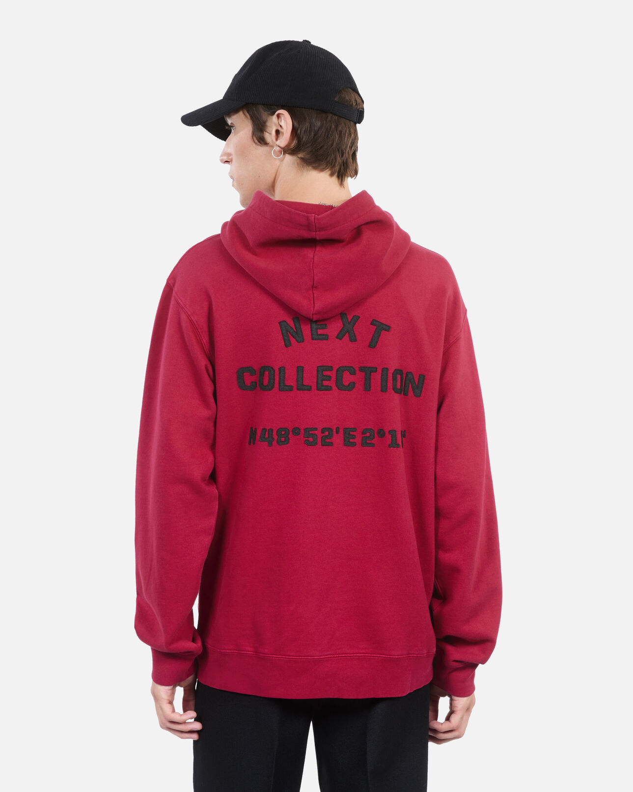 The Kooples MEN BLOOD red logo hoodie