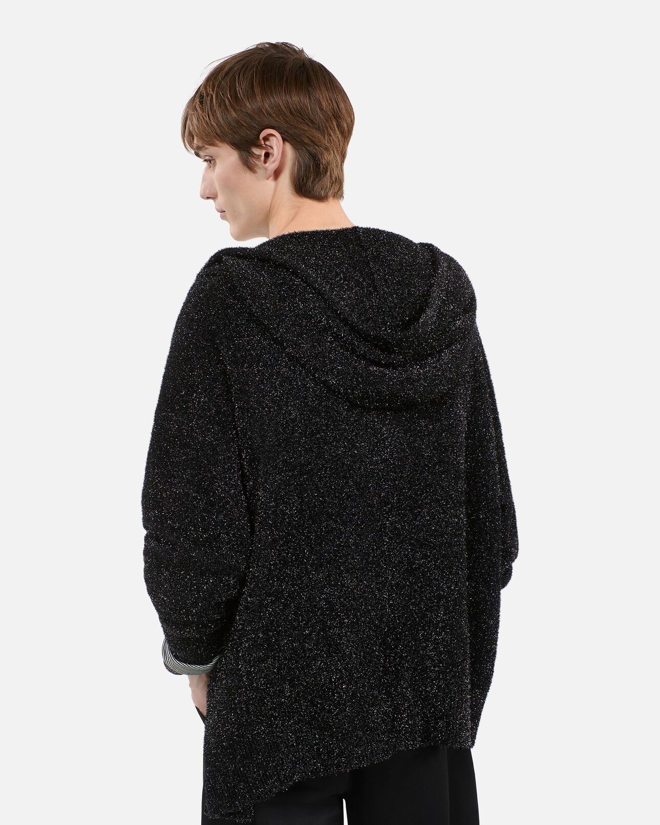 The Kooples HOMBRE BLACK cárdigan lentejuelas negro