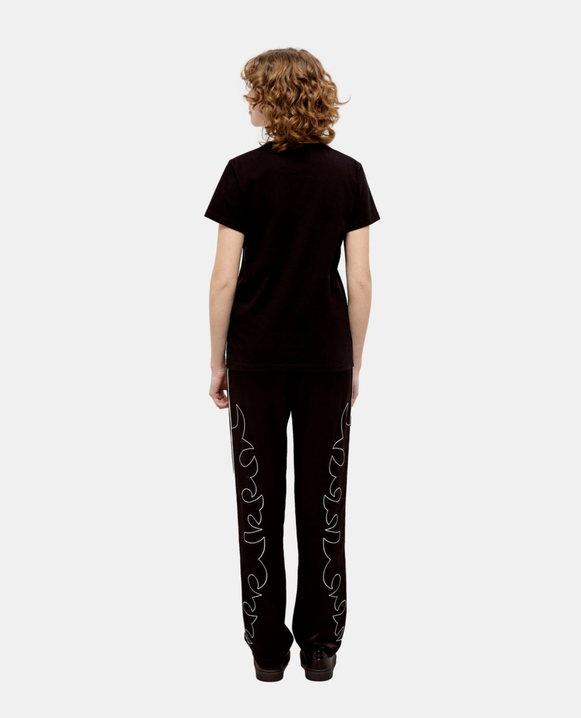 T-shirt Femme logo The Kooples noir, BLACK, hi-res image number null
