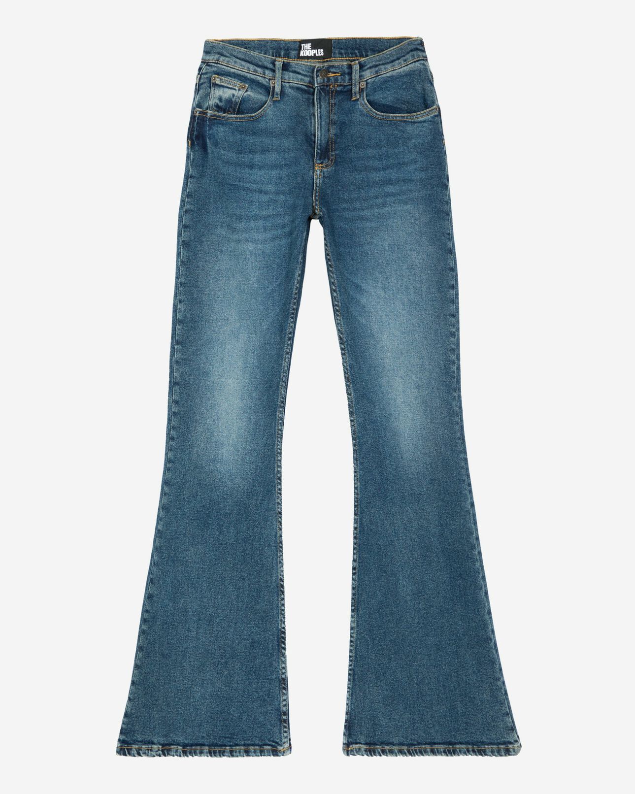 The Kooples WOMEN VINTAGE BLUE blue flare jeans