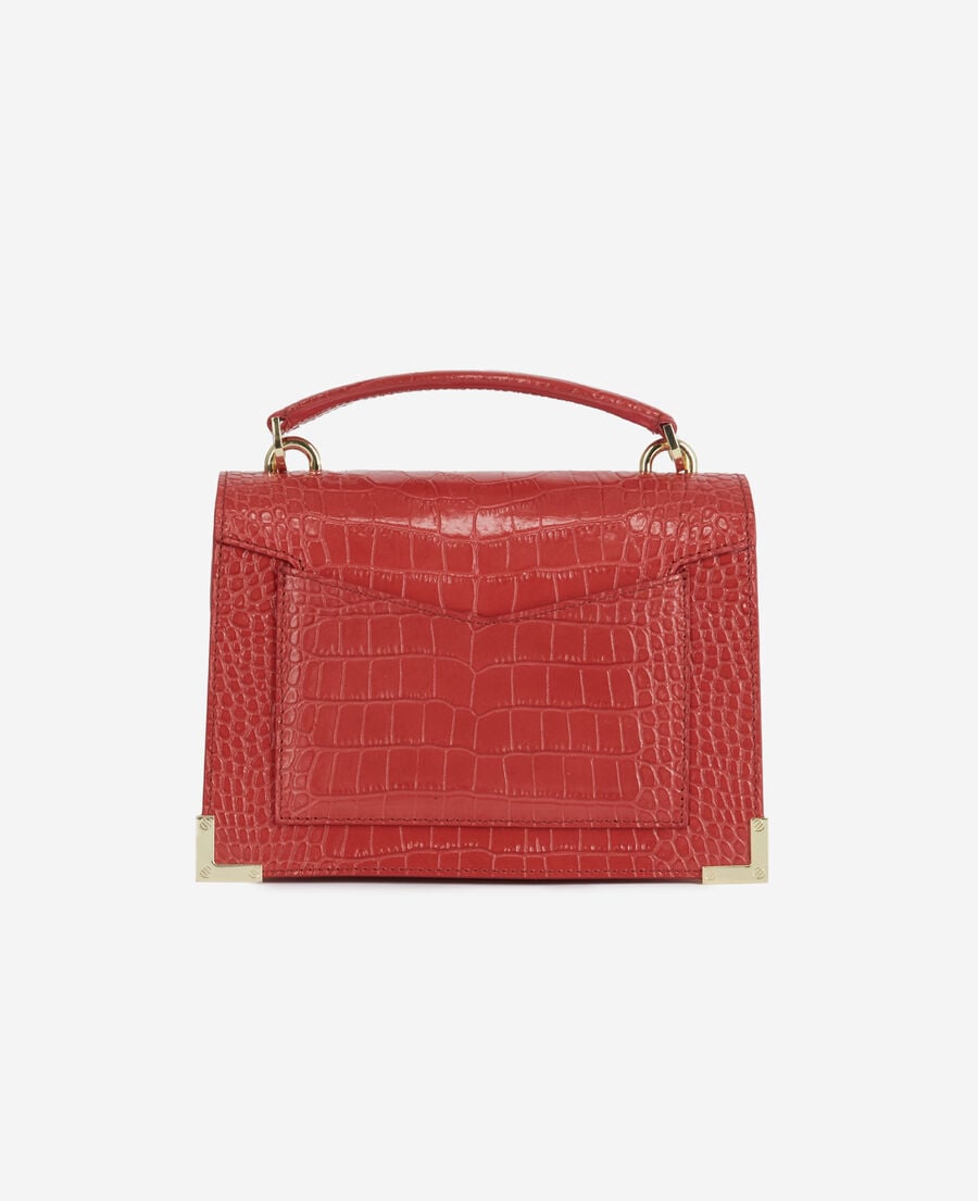 The Kooples FEMME RED sac emily small en cuir rouge