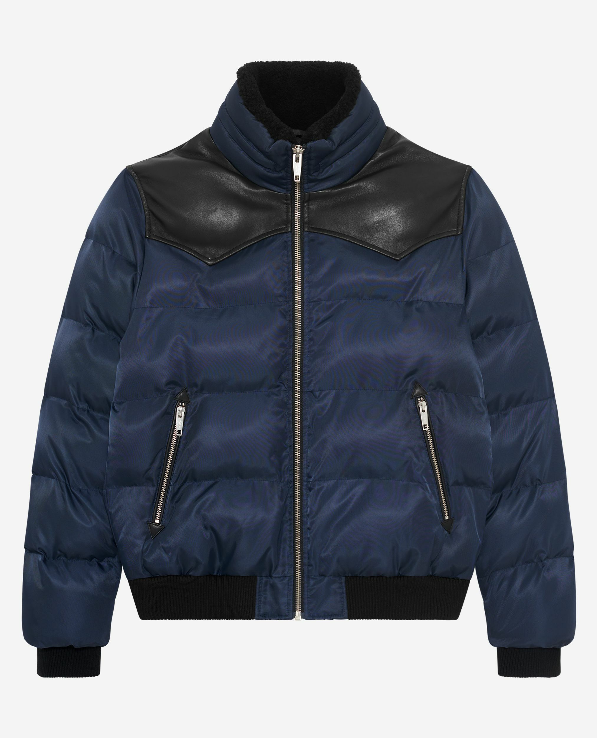 Navy down jacket, NAVY, hi-res image number null