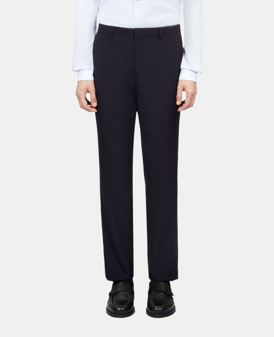 The Kooples H DARK NAVY navy blue wool suit trousers