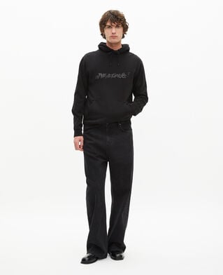 The Kooples MEN BLACK men's black what is hoodie
