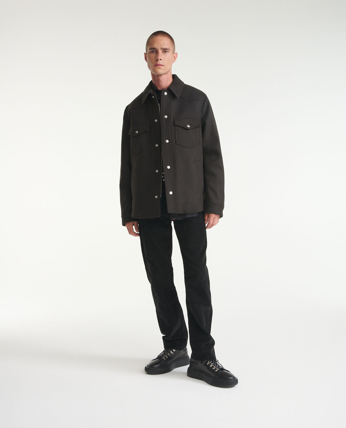Western style best sale wool jacket