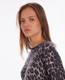 , BLACK WHITE LEOPARD, hi-res image number null