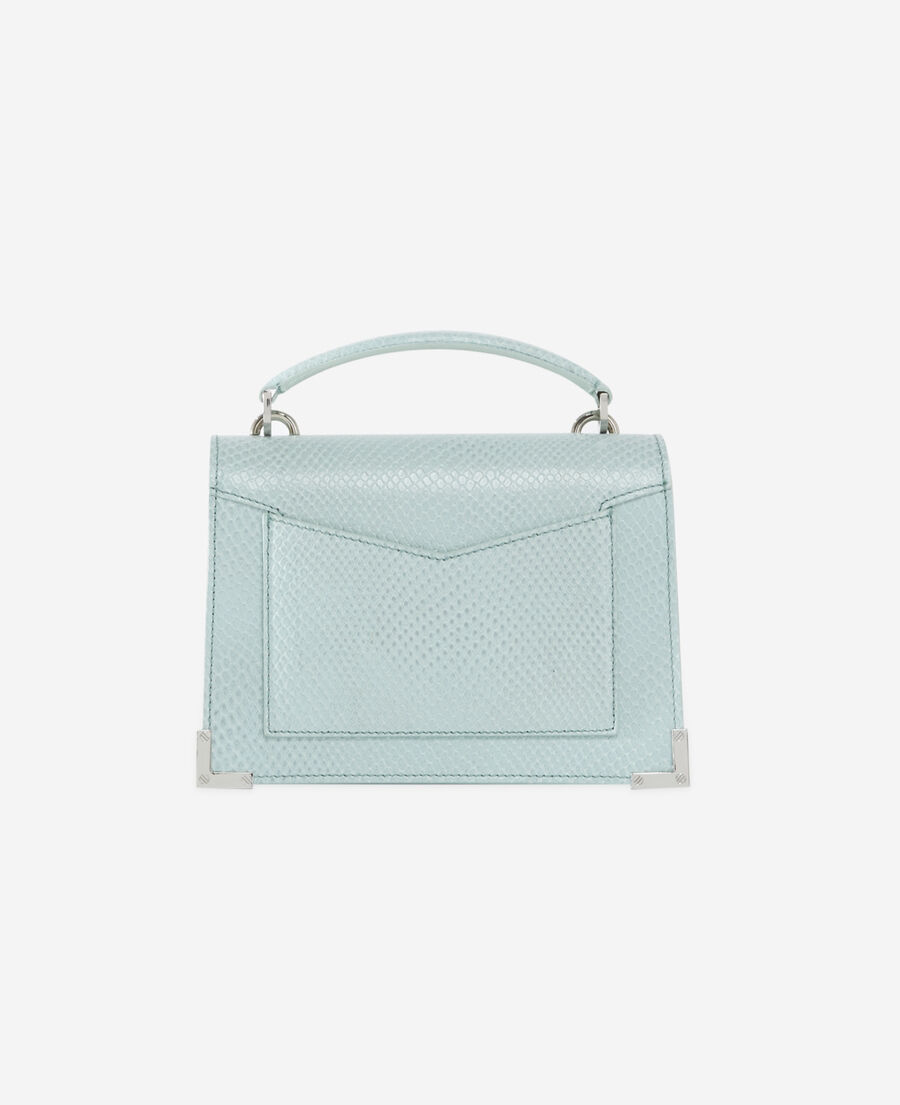 small emily bag in green leather