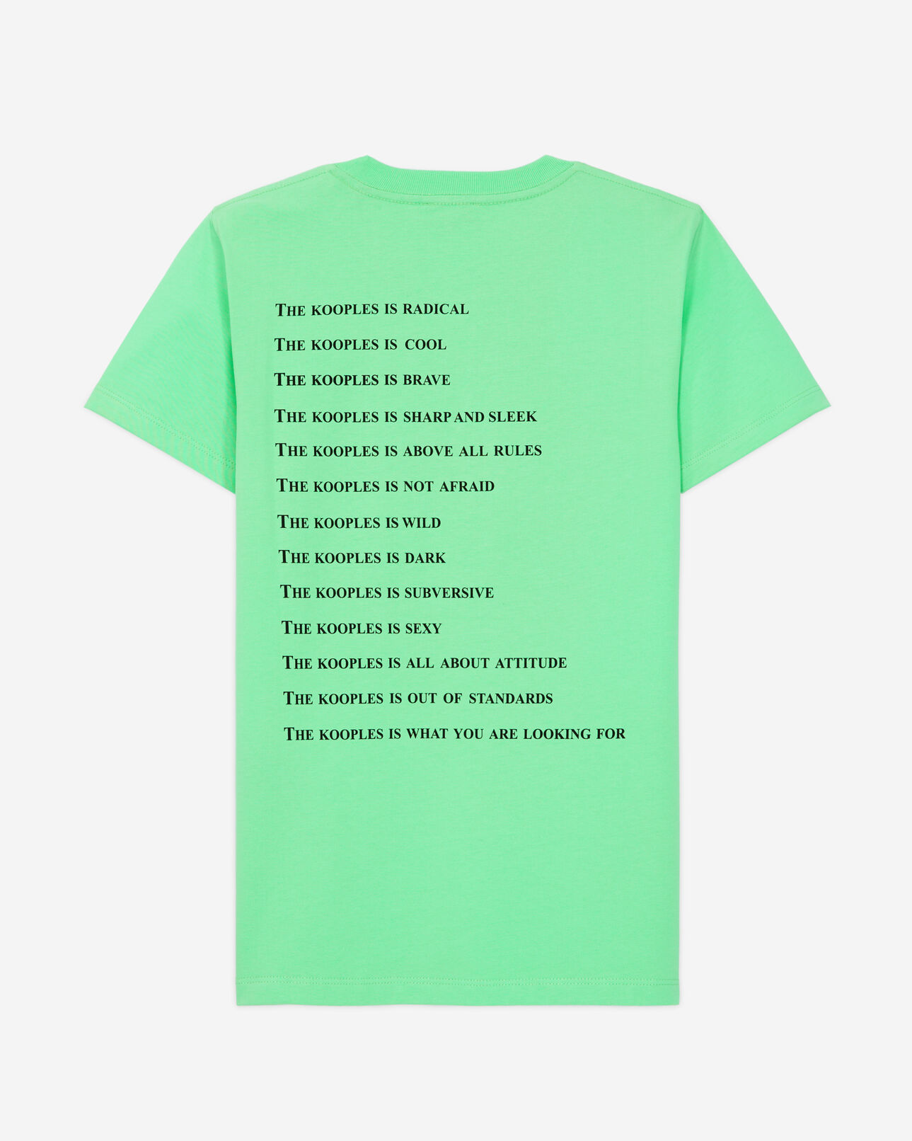 The Kooples FEMME APPLE t-shirt femme what is vert clair
