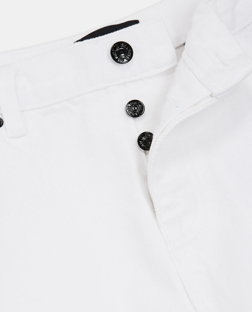The Kooples HOMME WHITE jean droit blanc