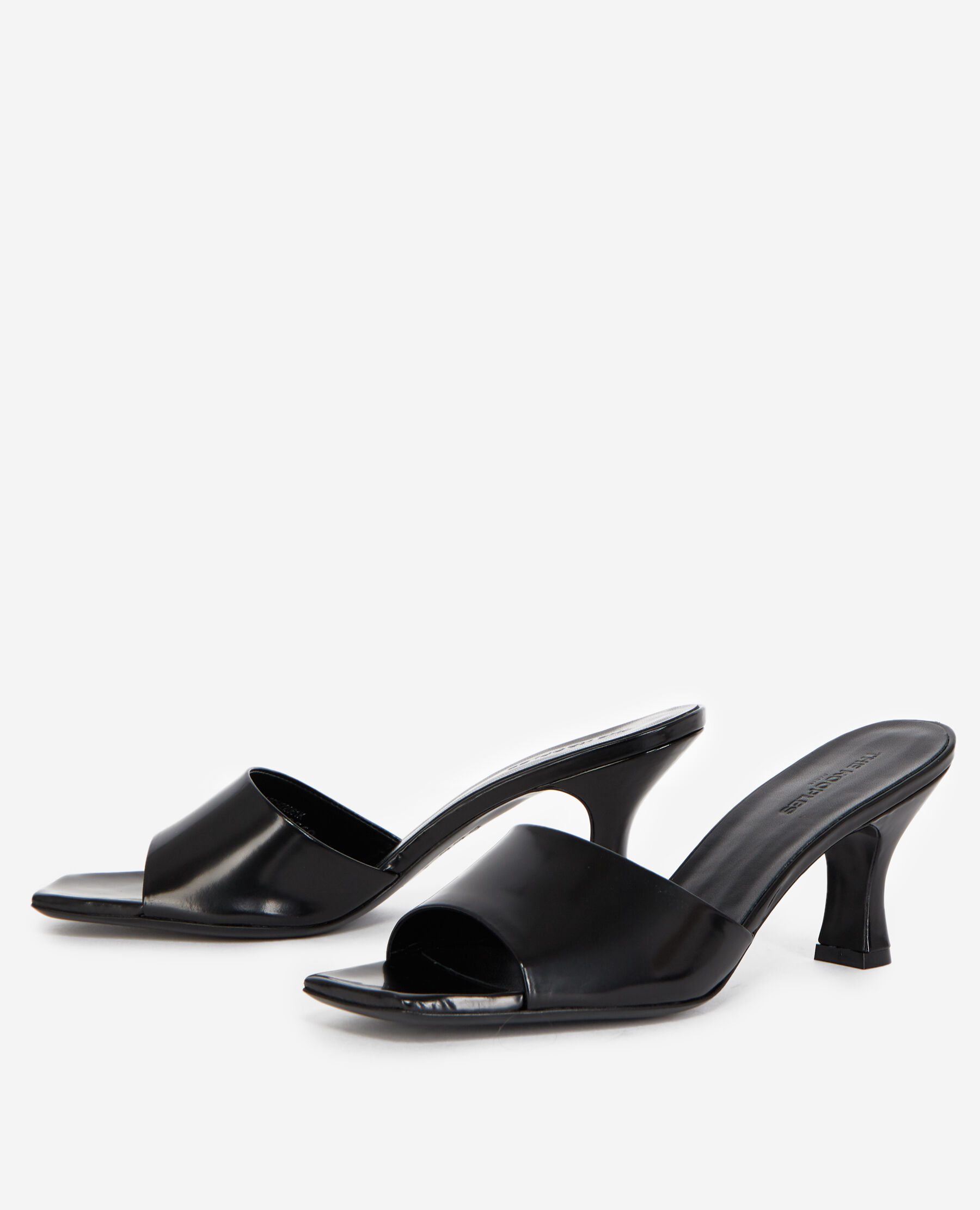 Sandales noires petit talon deals