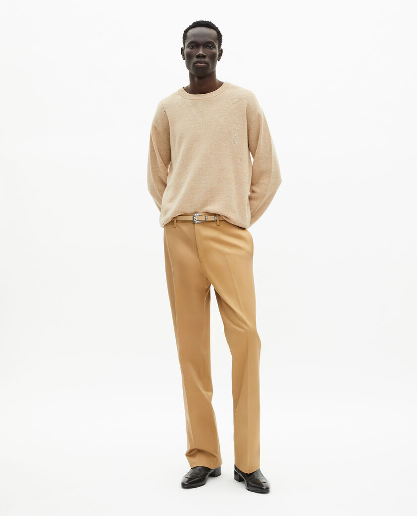 The Kooples MEN CAMEL camel flared pants