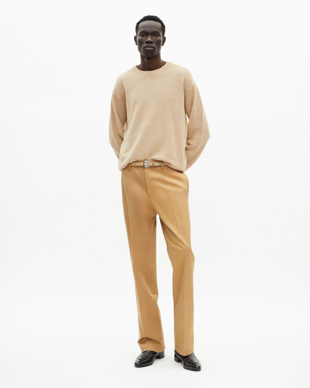 The Kooples HERREN CAMEL ausgestellte hose camel