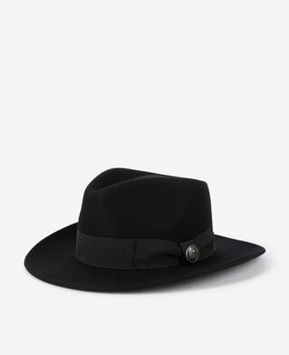 The Kooples MIXTE BLACK chapeau en laine noir