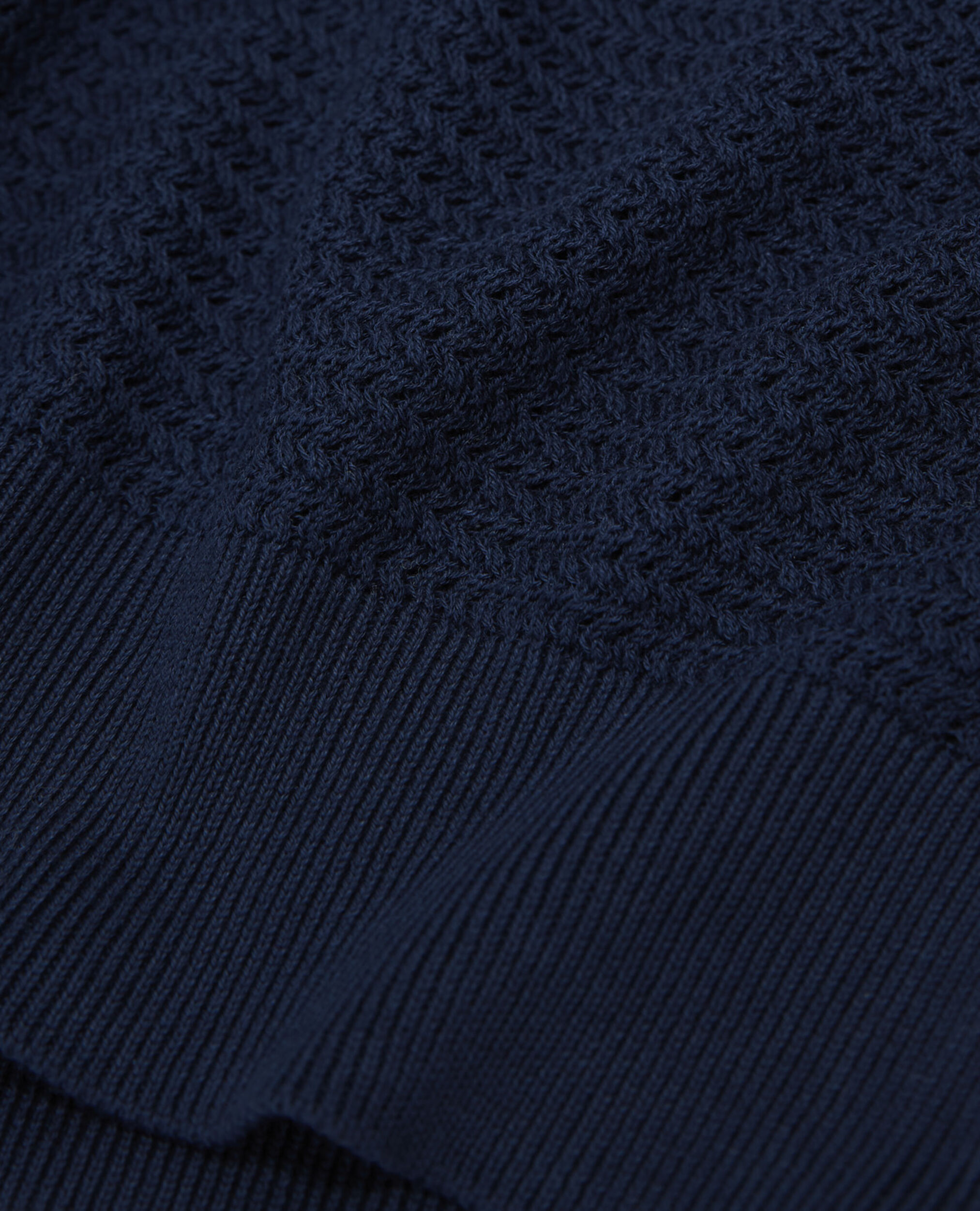 Navy cotton sweater, DARK NAVY, hi-res image number null