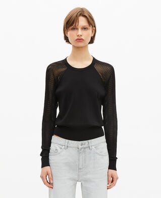 The Kooples FEMME BLACK pull noir