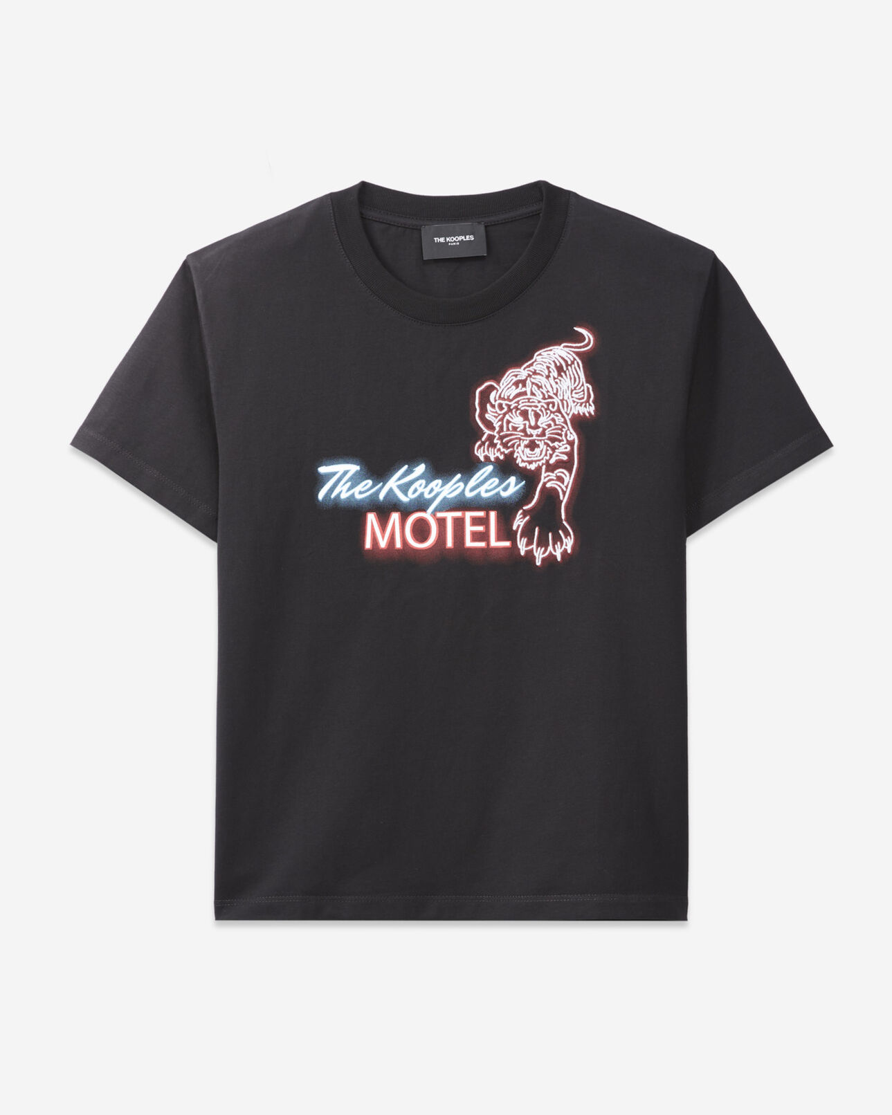 The Kooples FEMME BLACK t-shirt the kooples motel