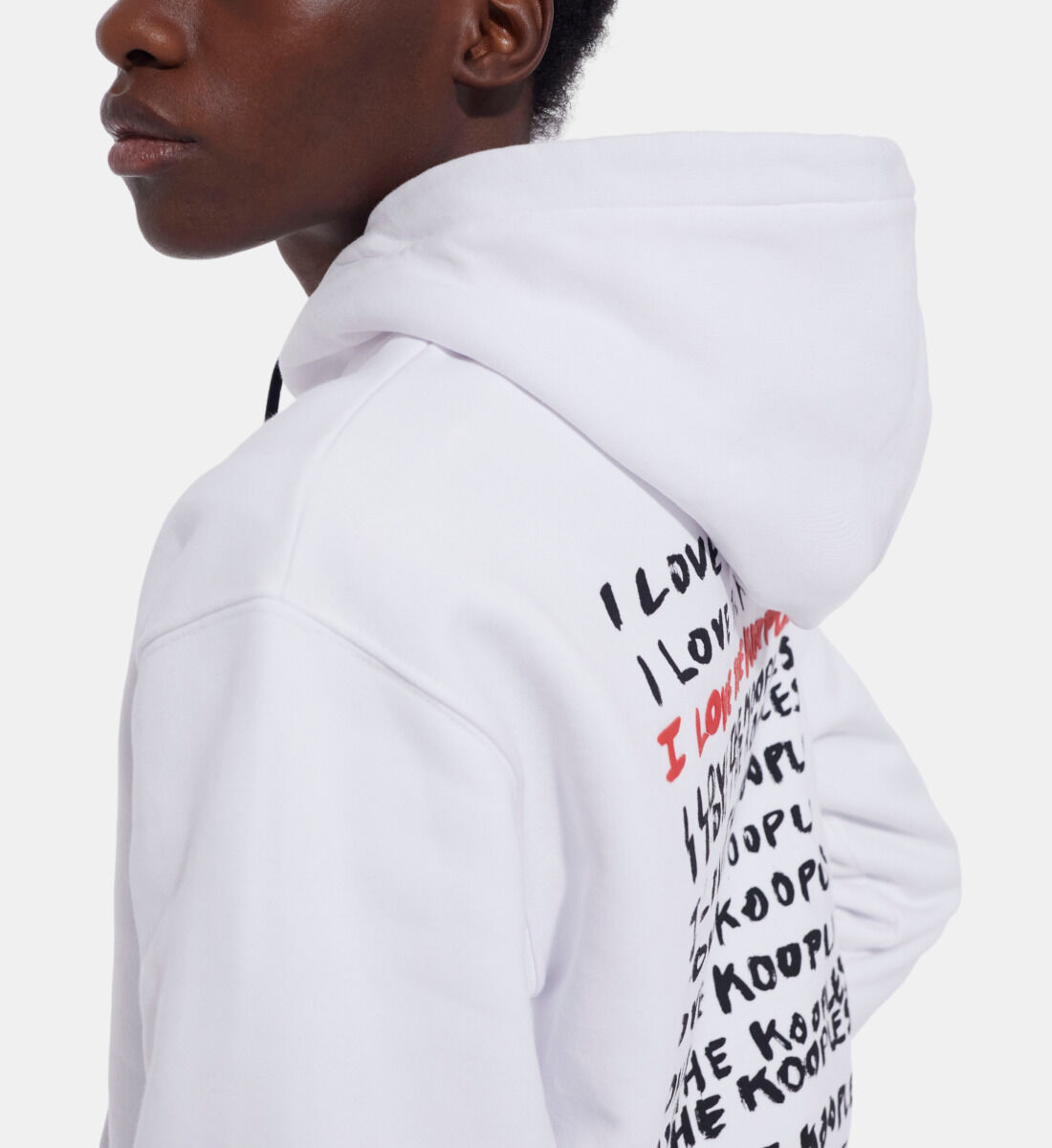 I Love Kooples white sweatshirt The Kooples US