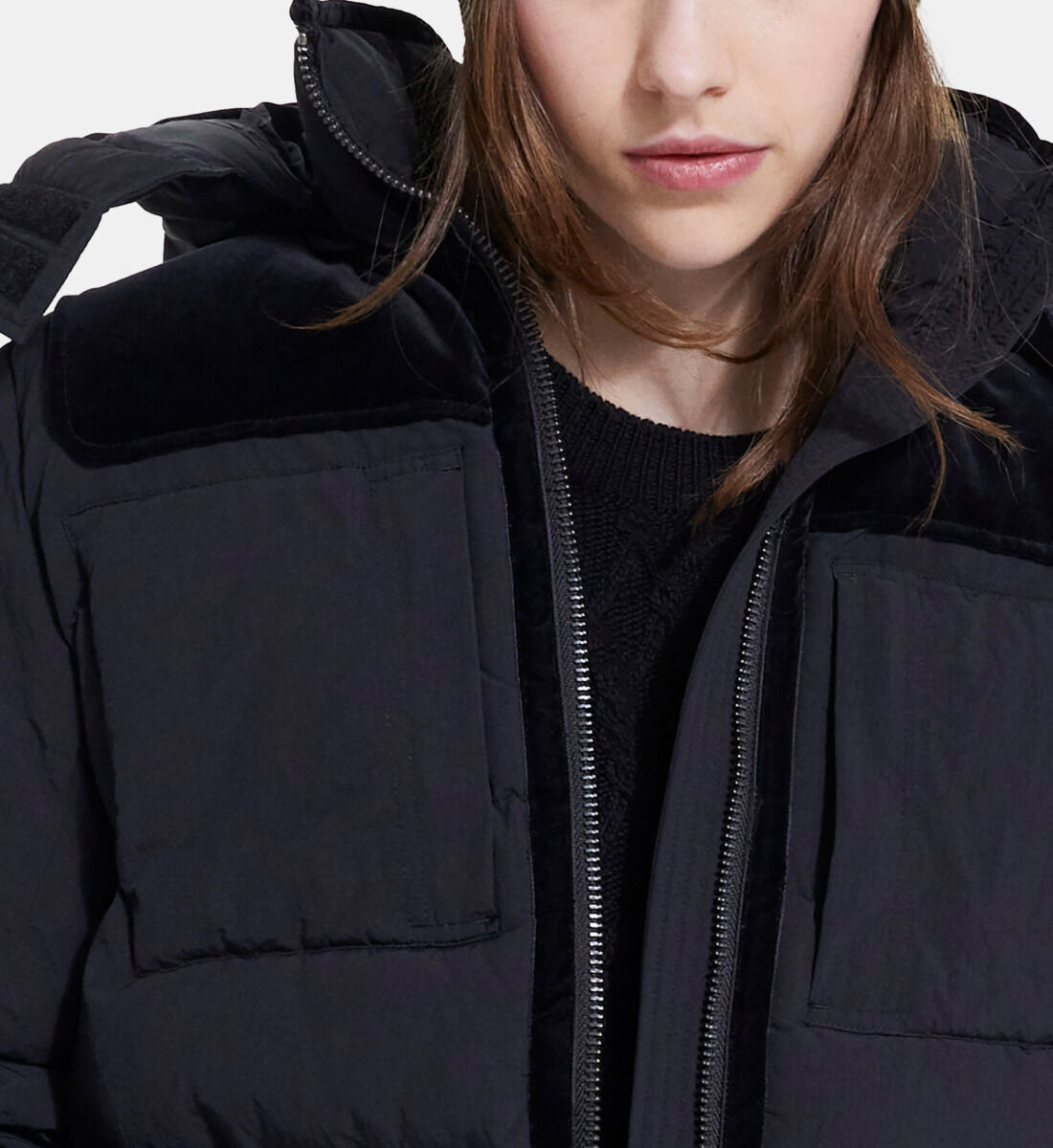 Black down jacket The Kooples