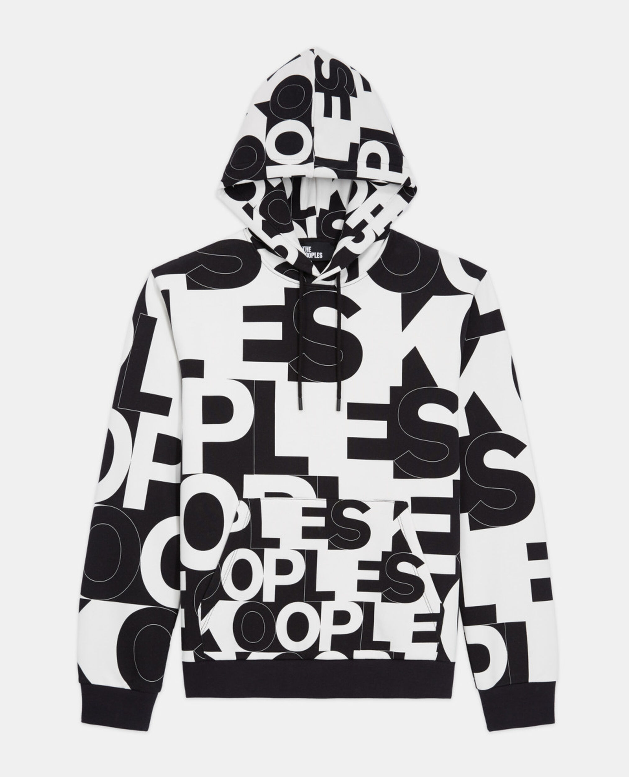 Sweatshirt logo The Kooples, BLACK / WHITE, hi-res image number null