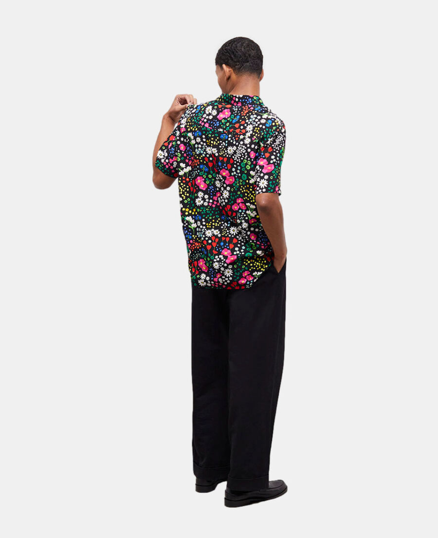 camisa informal estampada