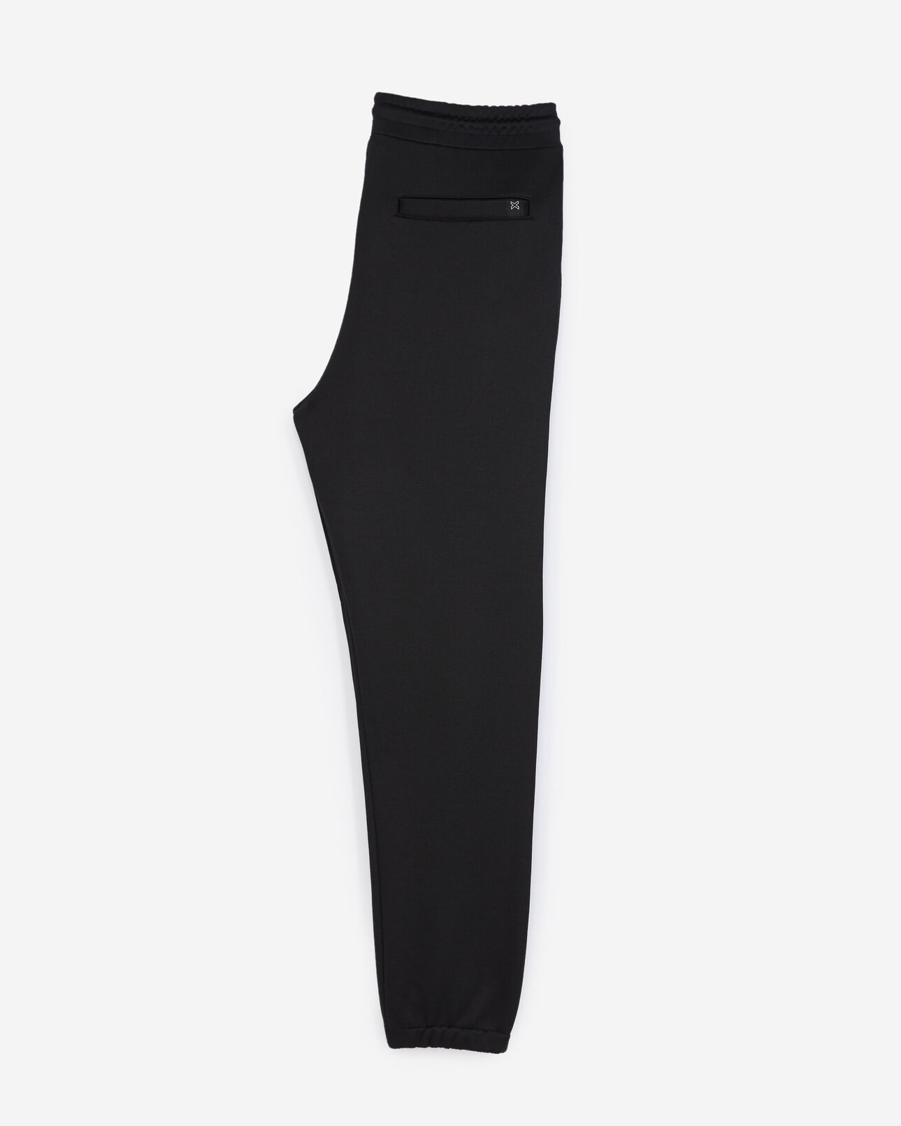 The Kooples HOMME BLACK jogging noir tissu technique à logo