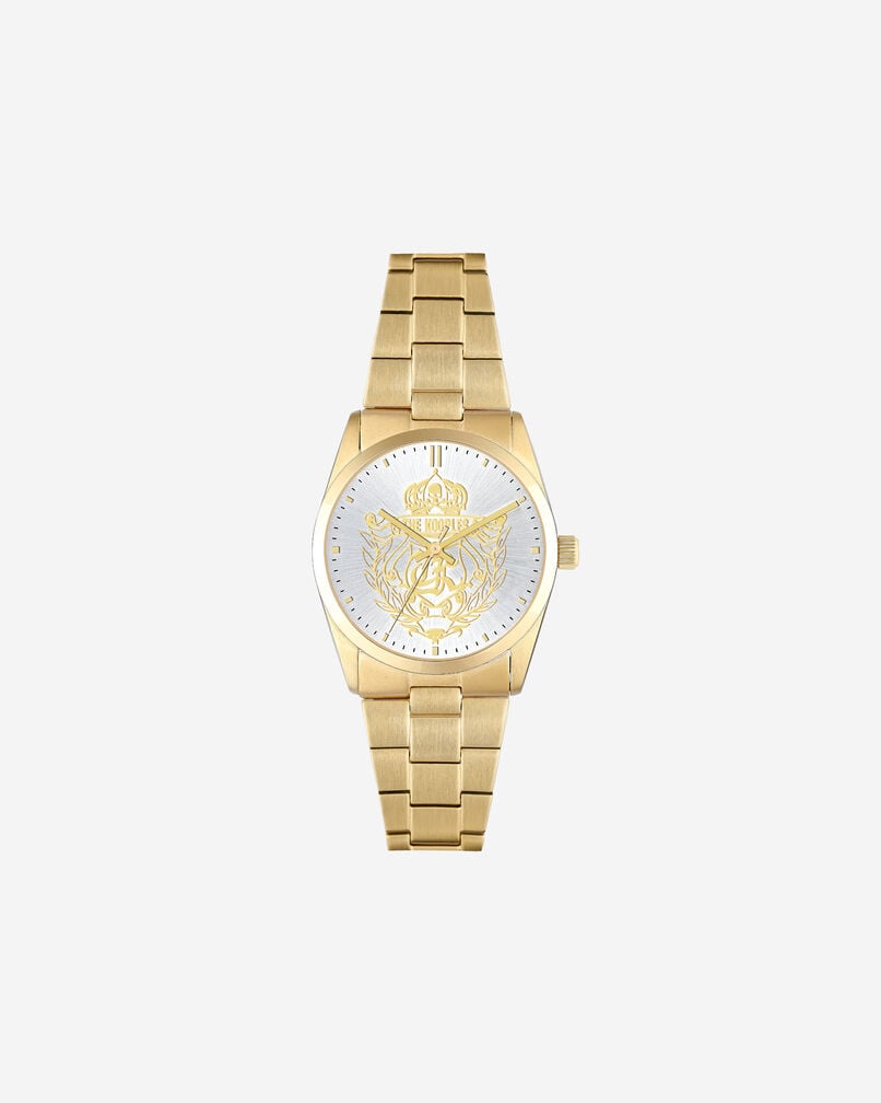 The Kooples MIXTE GOLD montre blason dorée