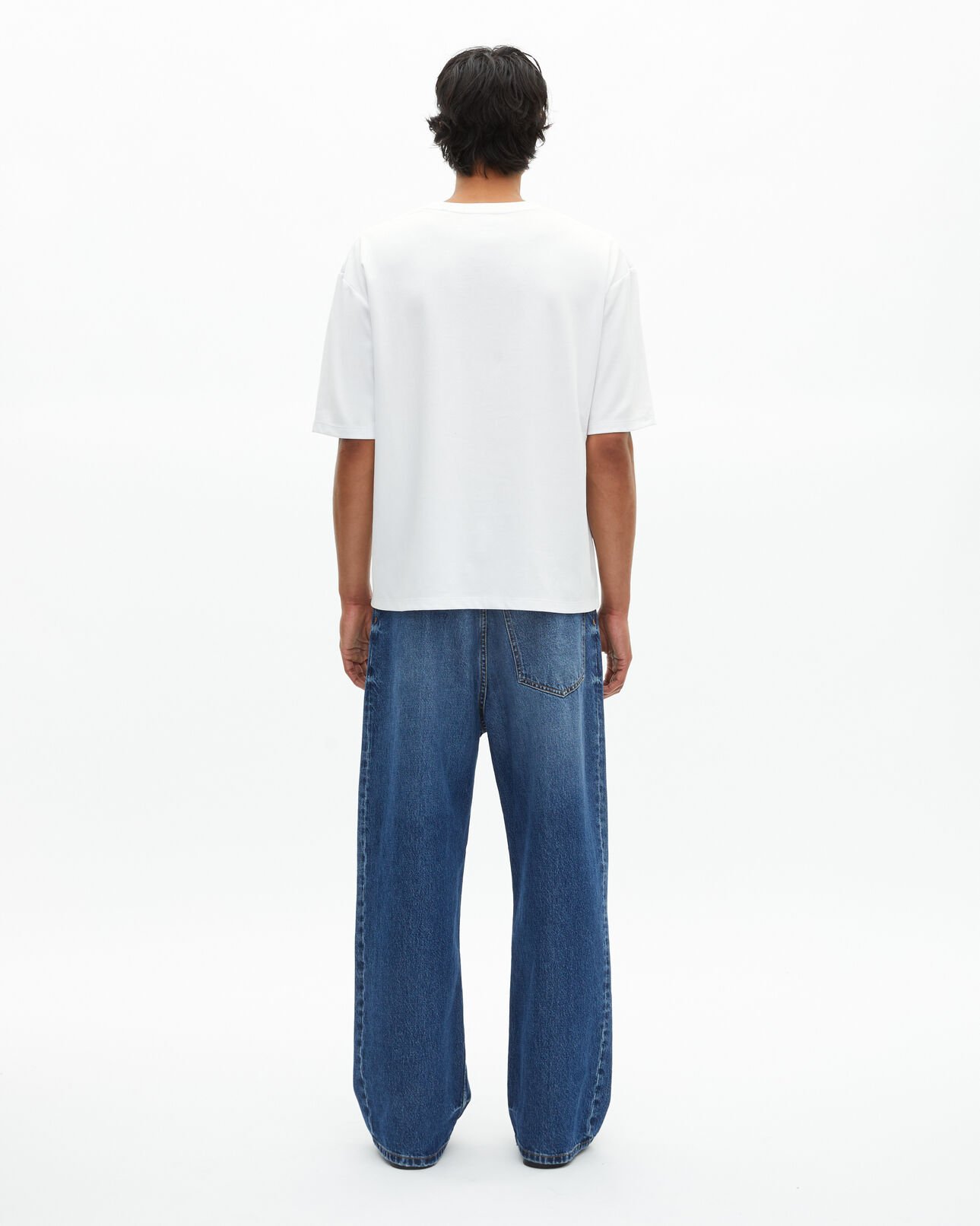 The Kooples H WHITE large plain white t-shirt