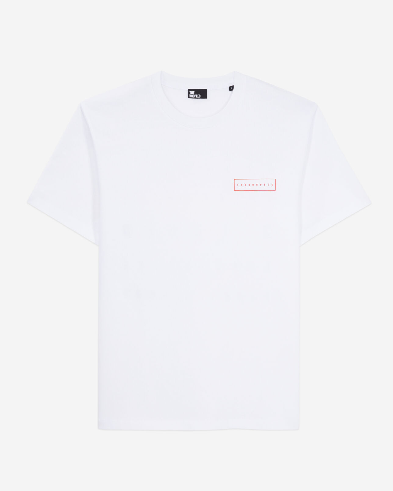 The Kooples HOMME WHITE t-shirt homme blanc avec sérigraphie x rated