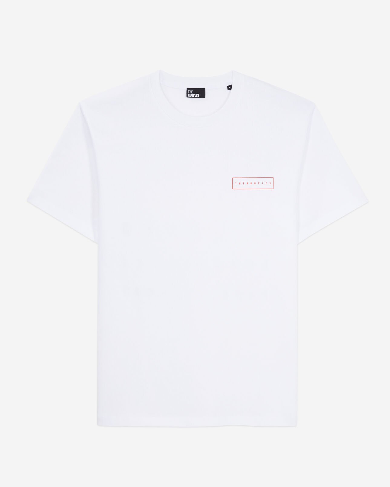 The Kooples HOMME WHITE t-shirt homme blanc avec sérigraphie x rated