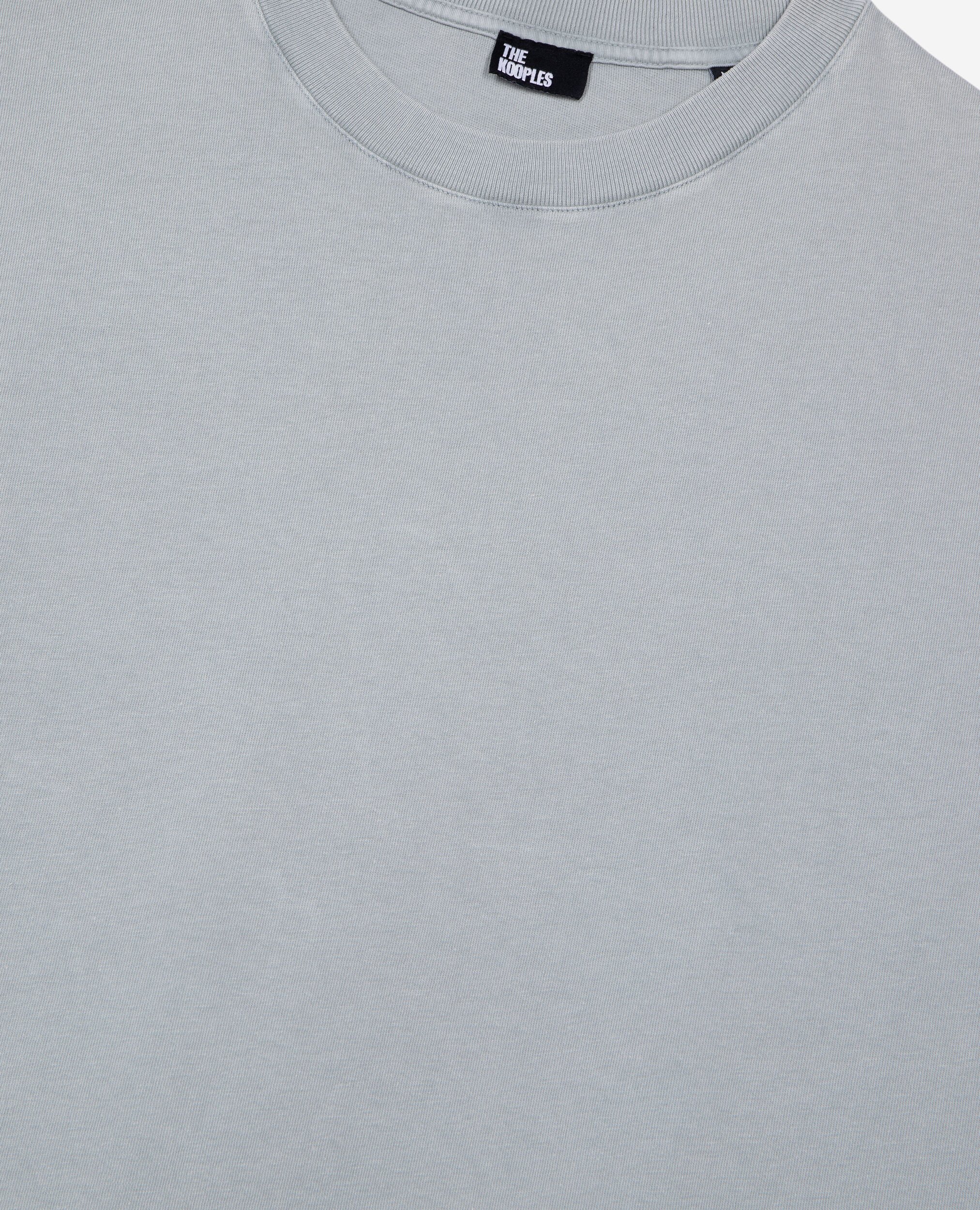 T-shirt avec sérigraphie bleu, BLUE GREY, hi-res image number null