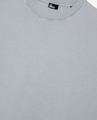 The Kooples HOMME BLUE GREY t-shirt avec sérigraphie bleu