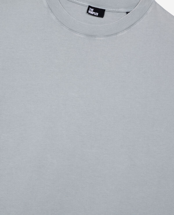 The Kooples HOMME BLUE GREY t-shirt avec sérigraphie bleu