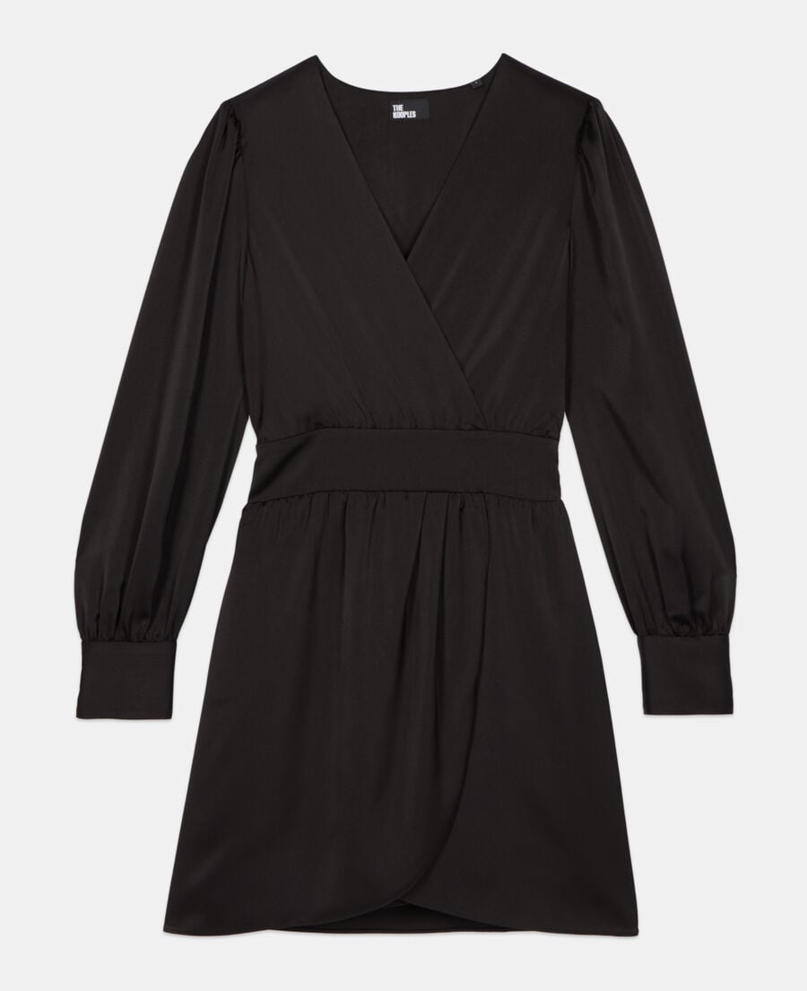 The Kooples FEMME BLACK robe courte noire