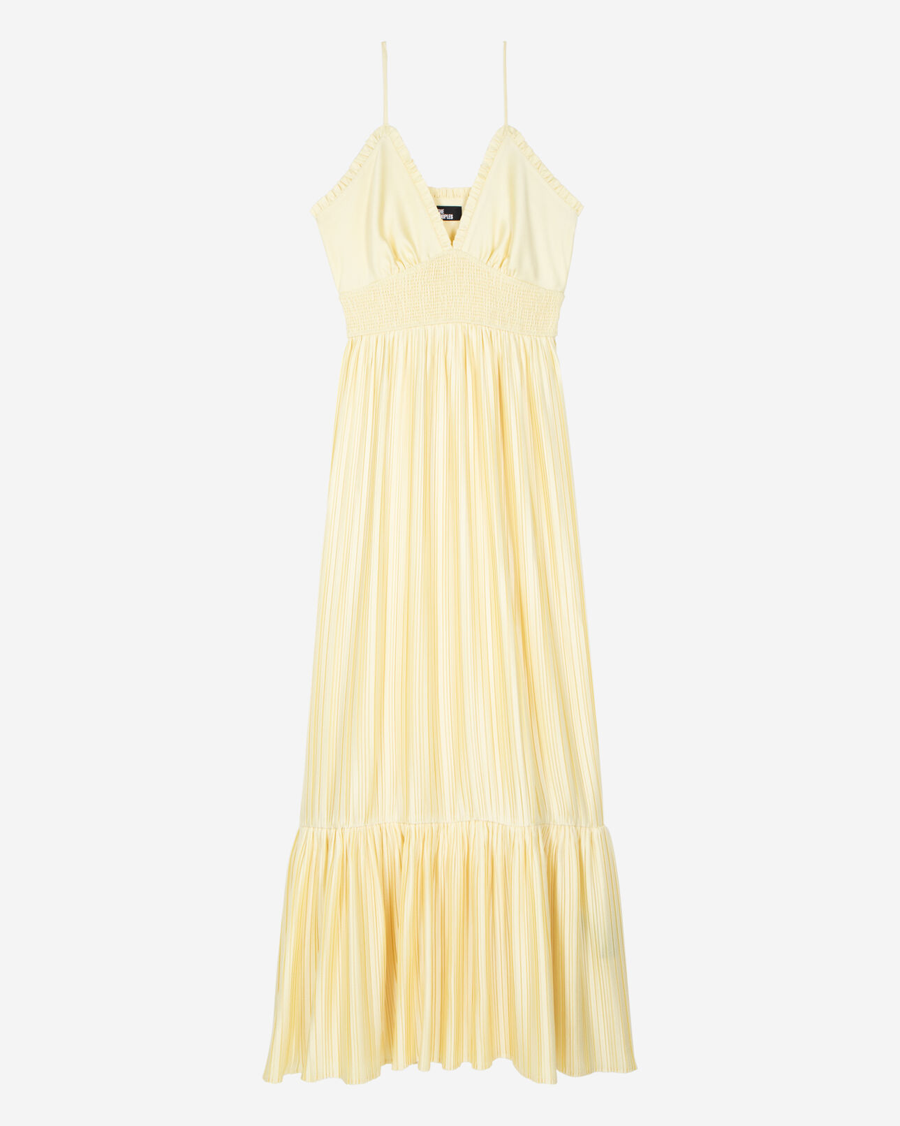 The Kooples FEMME YELLOW robe longue jaune
