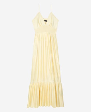 The Kooples FEMME YELLOW robe longue jaune
