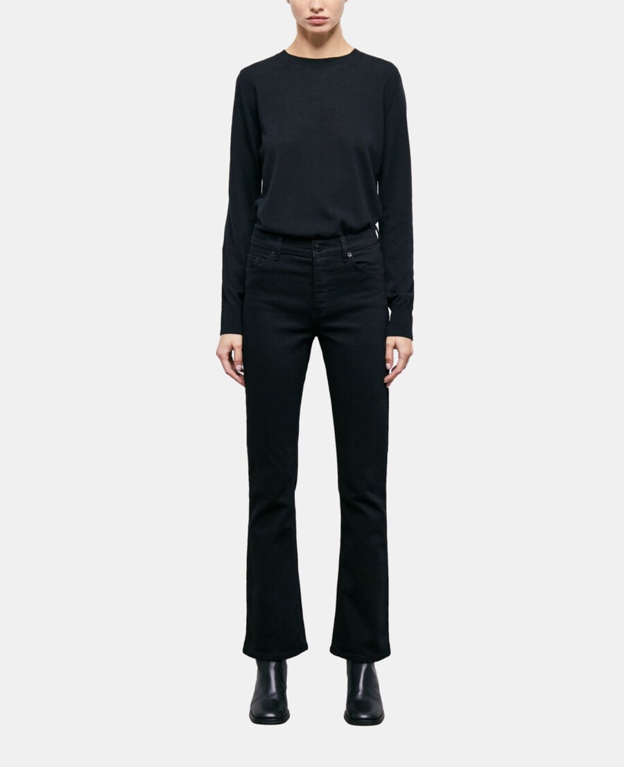 The Kooples DAMEN BLACK schwarze flare-jeans