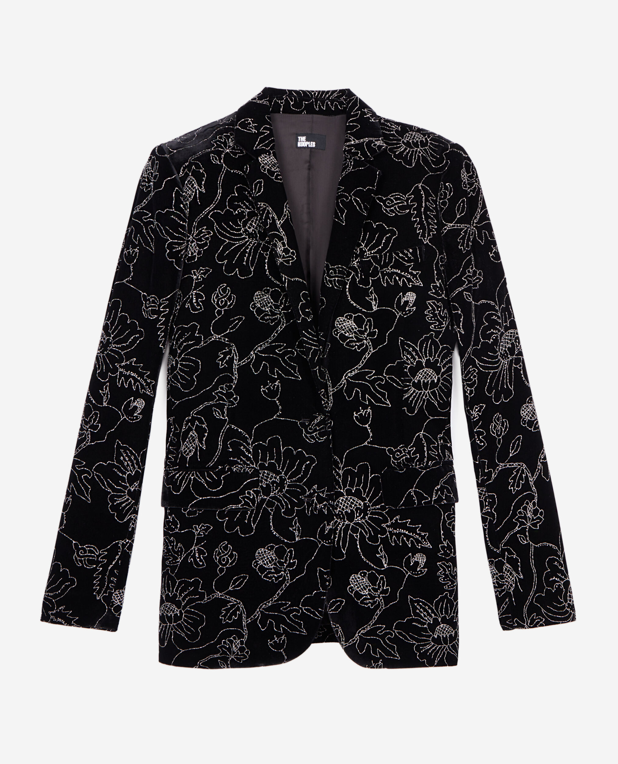 Kooples velvet jacket new arrivals