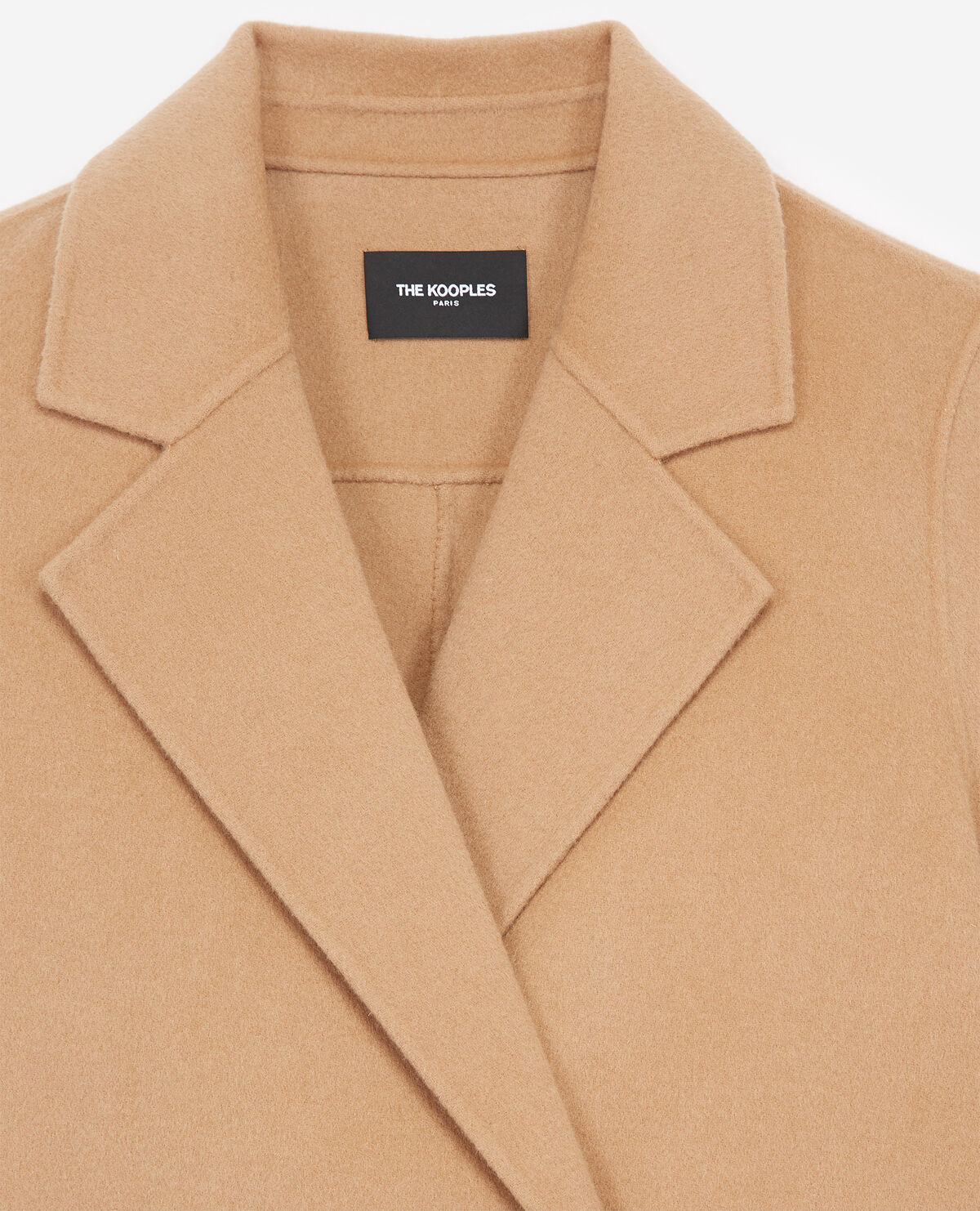 Manteau camel the sale kooples