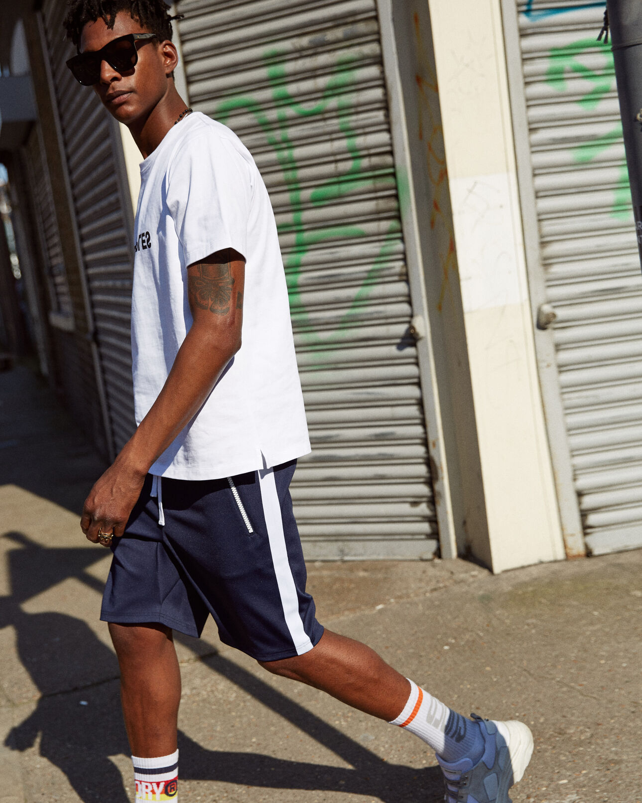 The Kooples MEN WHITE white t-shirt with logo