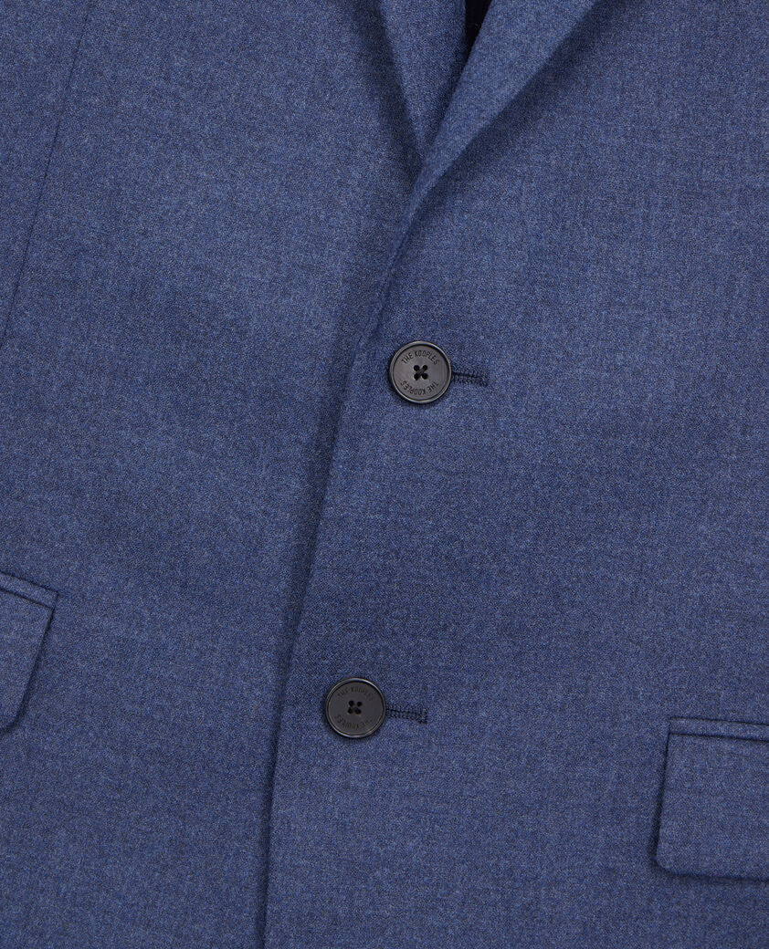 The Kooples HOMME BLUE veste bleue en flanelle