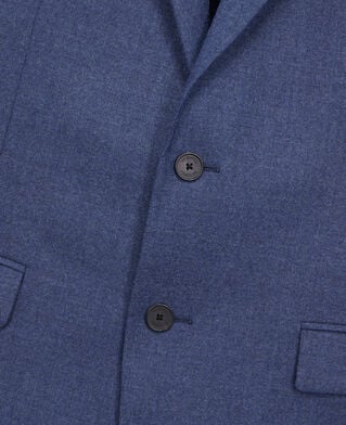 The Kooples HOMME BLUE veste bleue en flanelle