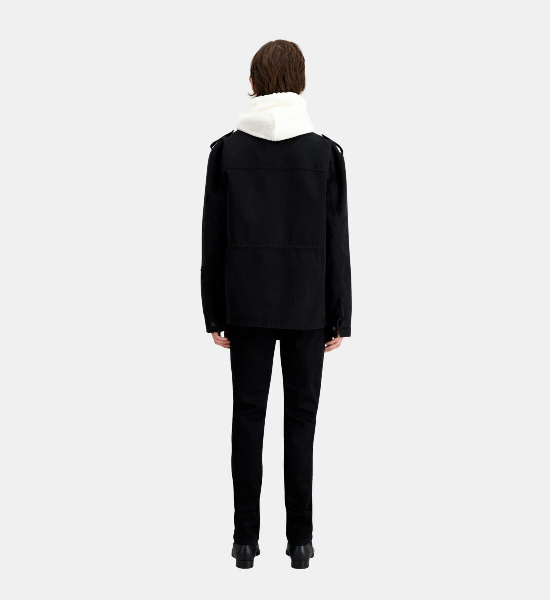 Black denim work sales jacket