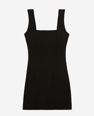 The Kooples DAMEN BLACK schwarzes, kurzes kleid
