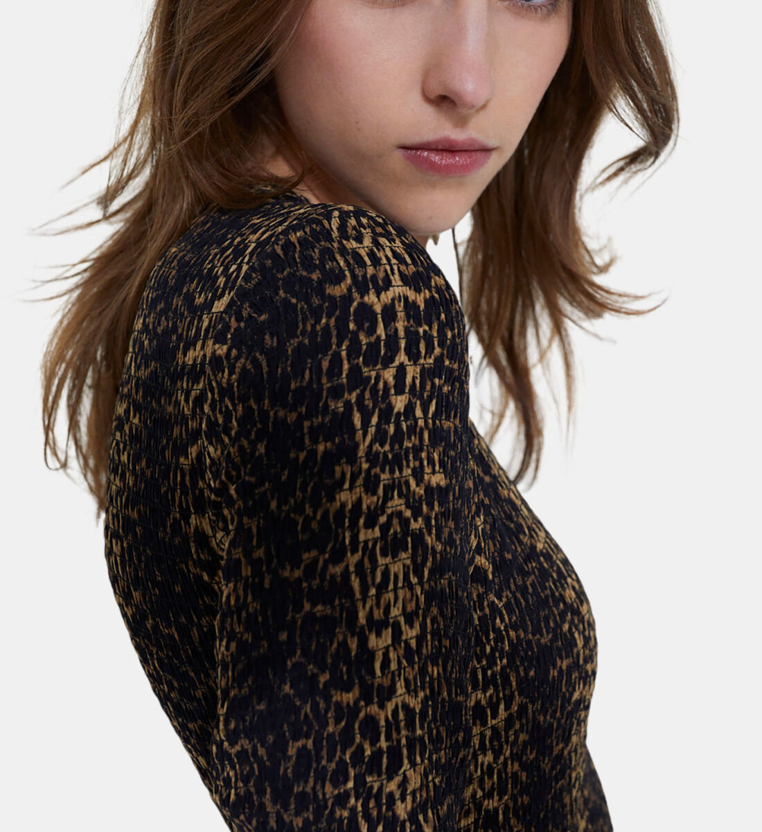 Robe leopard on sale the kooples