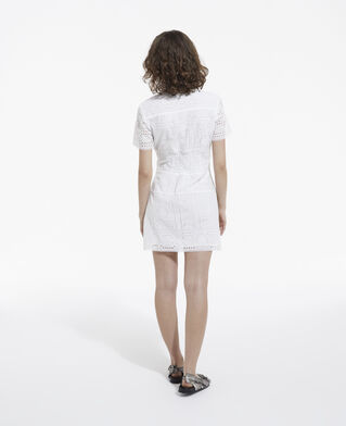 The Kooples DAMEN WHITE kurzes kleid weiß